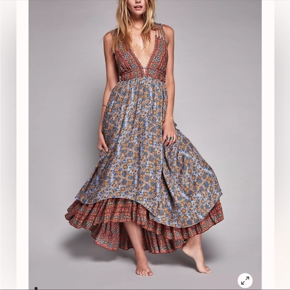Free people rhythm of love maxi dress - Picture 2 of 5